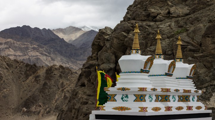 Thiksay Monastery view 2
